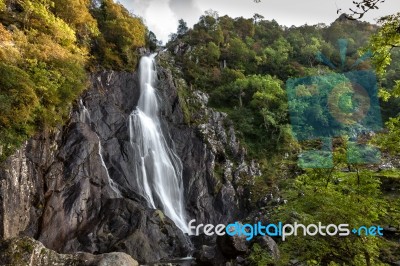 Aber Falls Stock Photo