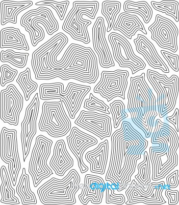 Abstract Background Inspired By Giraffe Skin Stock Image