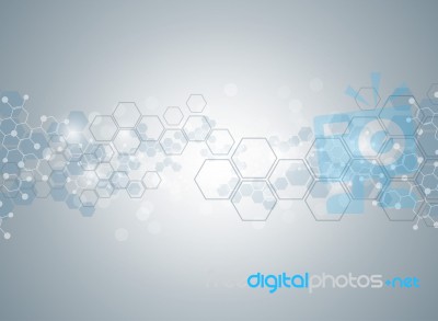 Abstract Background Medical  Stock Image