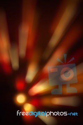 Abstract Background Of Lights During The Night,with Blur Filter Stock Photo