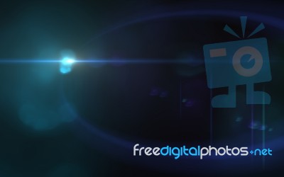 Abstract Backgrounds Lights.abstract Digital Lens Flare Stock Image