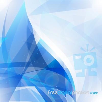 Abstract Blue Background Stock Image