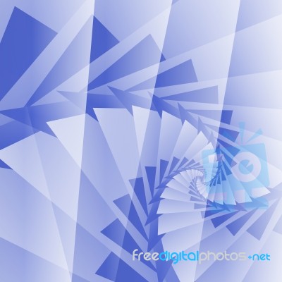 Abstract Blue Swirling Like A Spiral Texture Background Stock Image