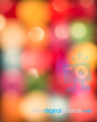 Abstract Colorful Defocused Background Stock Photo