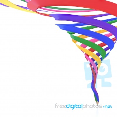 Abstract Colour Pencil Stock Image