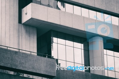 Abstract Fragment Of Modern Architecture Stock Photo
