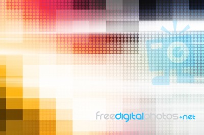 Abstract Futuristic Background Stock Image