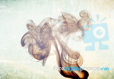 abstract glowing of smoke. Stock Image