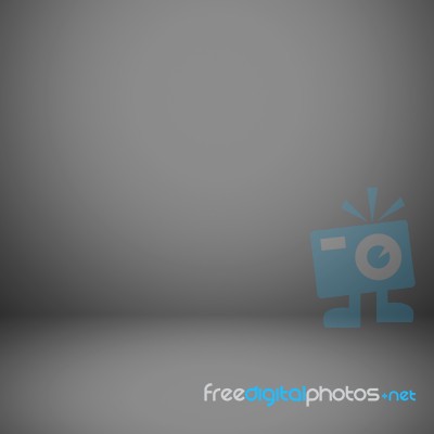 Abstract Gradient Grey Room - Display Your Products Stock Image