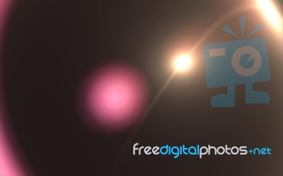 Abstract Image Of Sun Burst Lighting Flare Stock Image