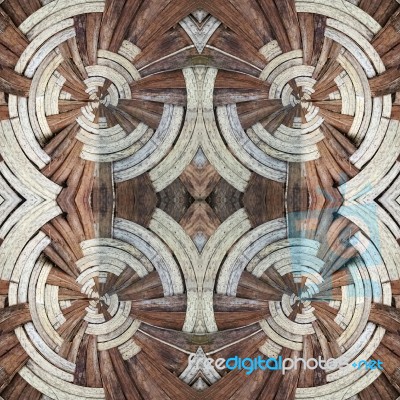 Abstract Kaleidoscopic Background Stock Photo