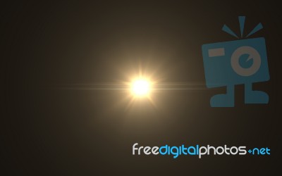 Abstract Lens Flare Dusty With Black Background.modern Abstract Beautiful Rays Light Streak Background.gold Sun Light Flare Effect Stock Image