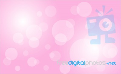 Abstract Pink Background Bokeh Stock Image