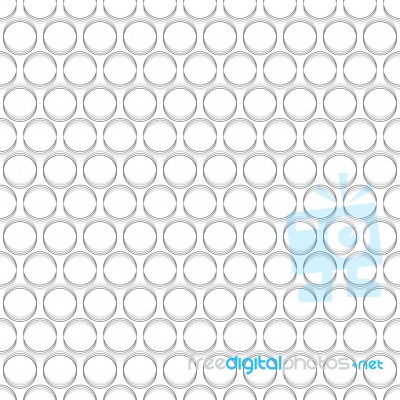 Abstract Stack Circle Seamless Background Stock Image