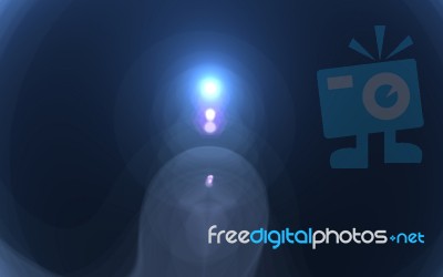 Abstract Sun Burst With Digital Lens Flare Background.easy To Ad… Stock Image