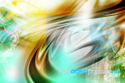 Abstract Technology Background Stock Image