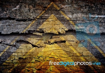 Abstract The Old Grunge Wall Stock Photo