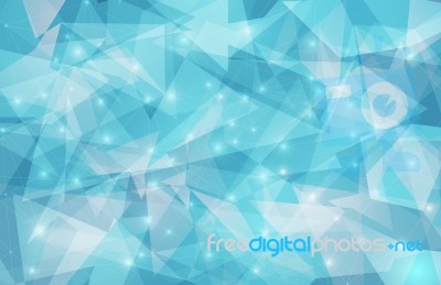 Abstract Triangle Geometrical Background Stock Image