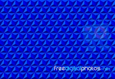 Abstract Triangle Texture Seamless Pattern Blue Stock Image