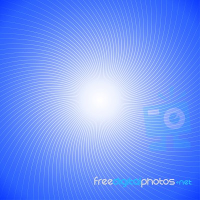 Abstract Twist Line On Blue Background Stock Image