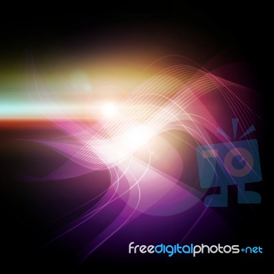 Abstract Violet Light Background Stock Image