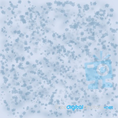 Abstract White  Background With Blue Blots Stock Image