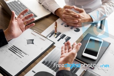 Administrator Business Man Financial Inspector And Secretary Mak… Stock Photo
