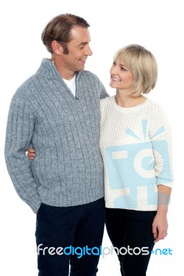 Admiring Love Couple Lost In Each Other Stock Photo Admiring Love Couple Lost In Each Other Stock Photo