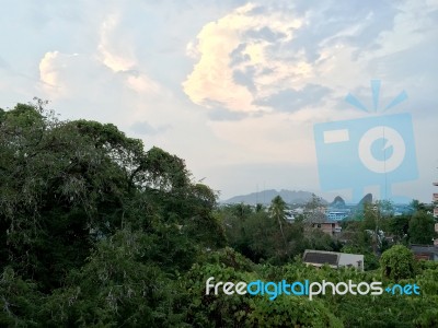 Aerial View In Krabi Stock Photo