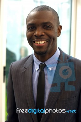 African American Businessman Stock Photo