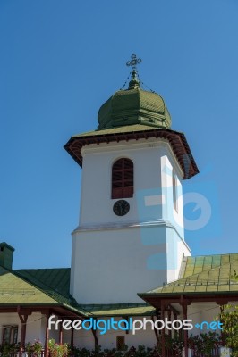 Agapia, Moldovia/romania - September 19 : Exterior View Of Agapi… Stock Photo