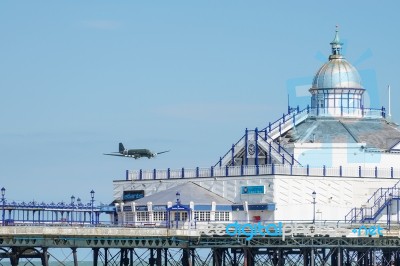 Airbourne Airshow At Eastbourne 2014 Stock Photo