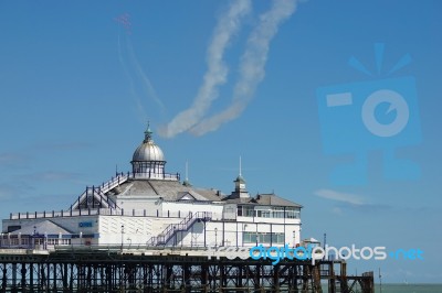 Airbourne Airshow At Eastbourne 2014 Stock Photo