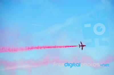 Airbourne Airshow At Eastbourne 2014 Stock Photo