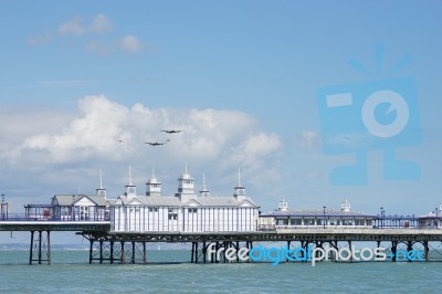 Airbourne Airshow At Eastbourne 2014 Stock Photo