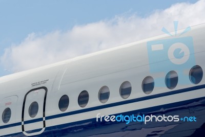 Airplane Stock Photo