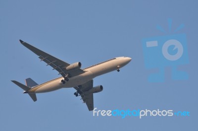 Airplane Stock Photo