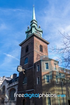 All Hallows By The Tower Church In London Stock Photo