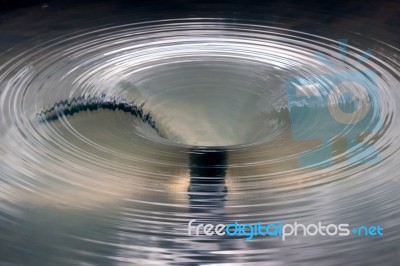 Alnwick, Northumberland/uk - August 19 : Water Feature In Alnwic… Stock Photo