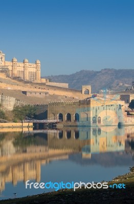 Amber Fort In Jaipur, India Stock Photo