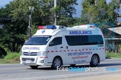 Ambulance Van Stock Photo