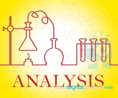 Analysis Research Indicates Data Analytics And Analyst Stock Image