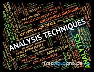 Analysis Techniques Means Mode Analytic And Tactics Stock Image