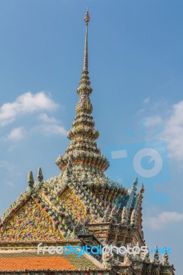 Ancient Pagoda Statue Stock Photo