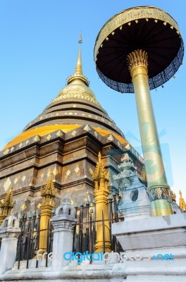 Ancient Pagodas At Wat Phra That Lampang Luang Temple Stock Photo Ancient Pagodas At Wat Phra That Lampang Luang Temple Stock Photo