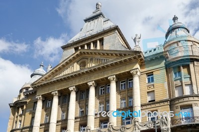 Anker House Budapest Stock Photo