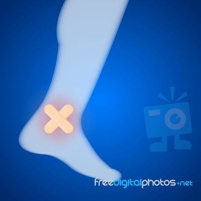 Ankle Injuries Stock Image
