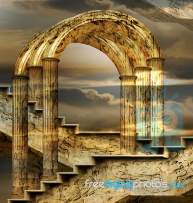 Arches Of Possibility Stock Photo