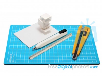 Architectural Tool Stock Photo