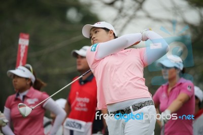 Ariya Jutanugarn Of Thailand Stock Photo